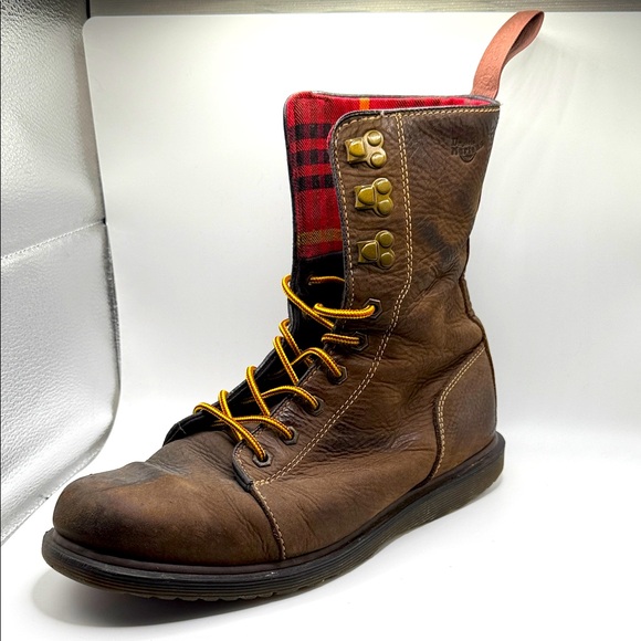 Dr Martens Warwick Boot Dk Brown Men's 9 US - Picture 1 of 8